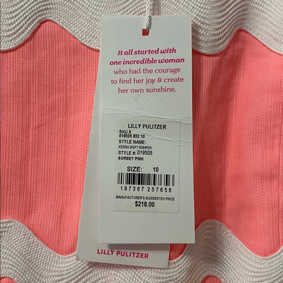 NWT Lilly Pulitzer romper 10 - Picture 4 of 8
